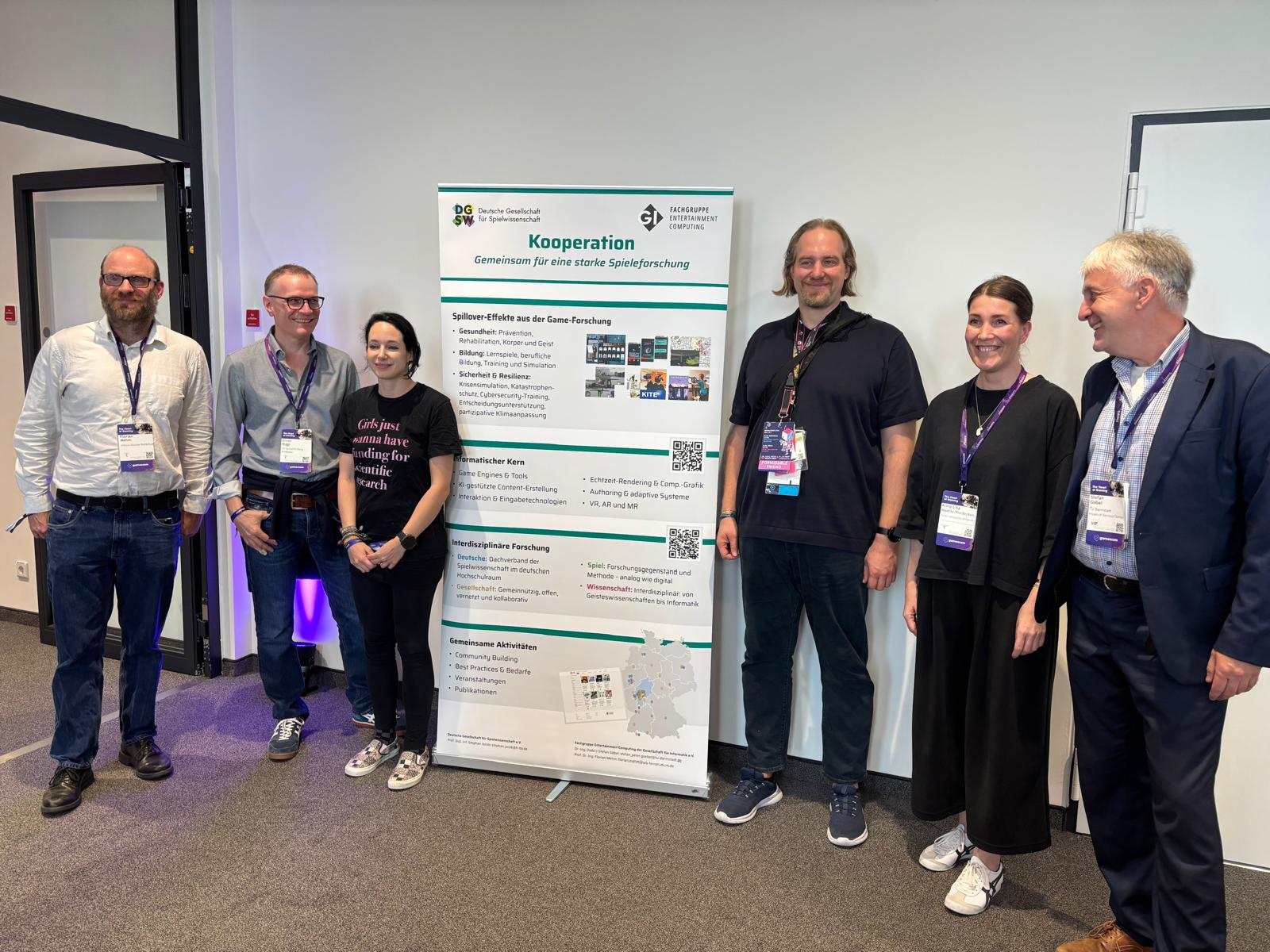 DGSW und GI-Fachgruppe Entertainment Computing – Kooperation gamescom 2026