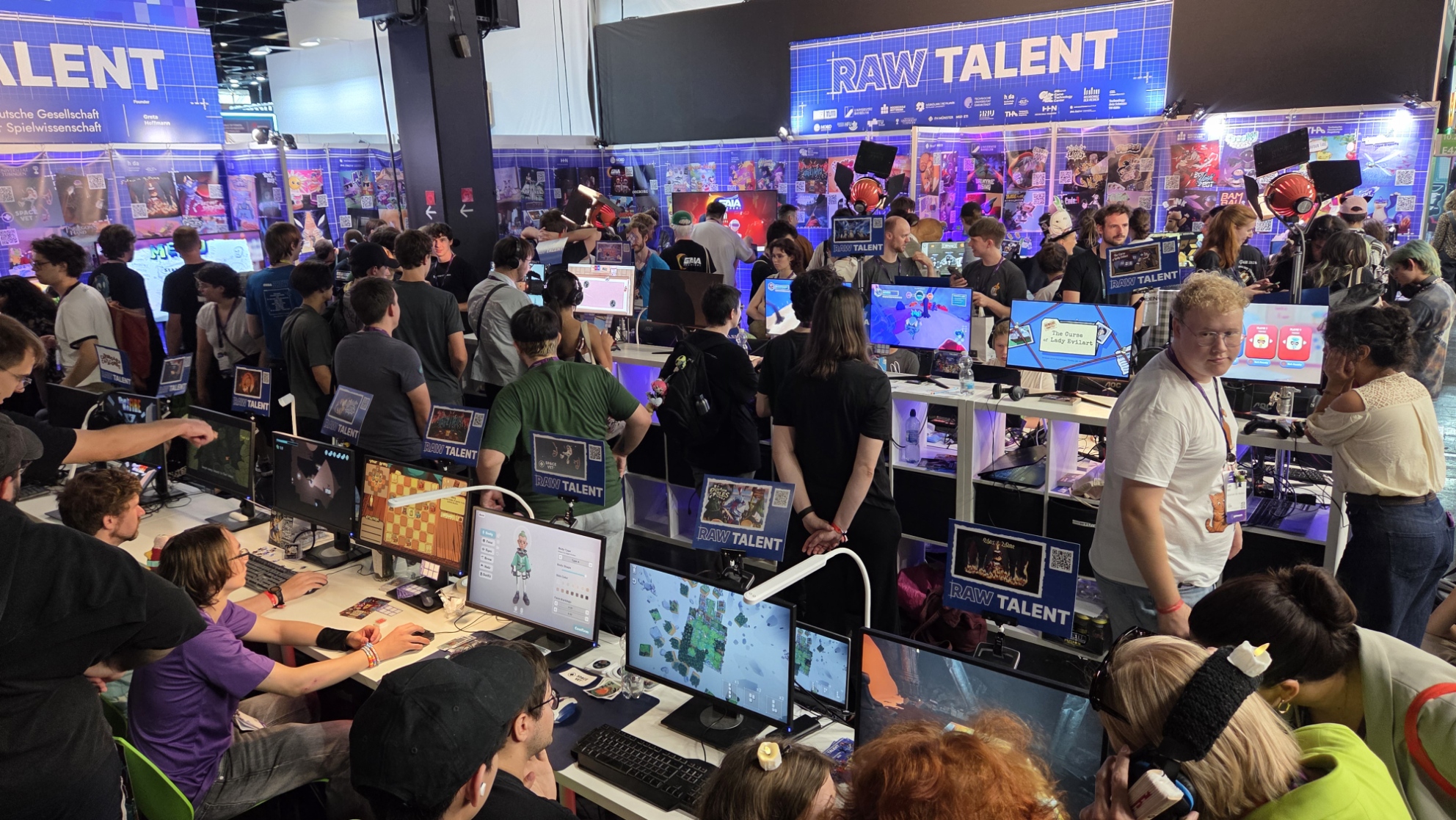 DGSW @ gamescom 2026 – Studierende am Stand