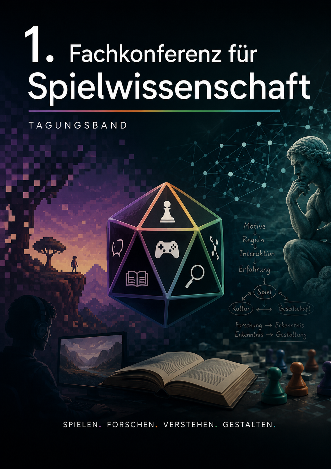 Cover Tagungsband der 1. Fachkonferenz für Spielwissenschaft